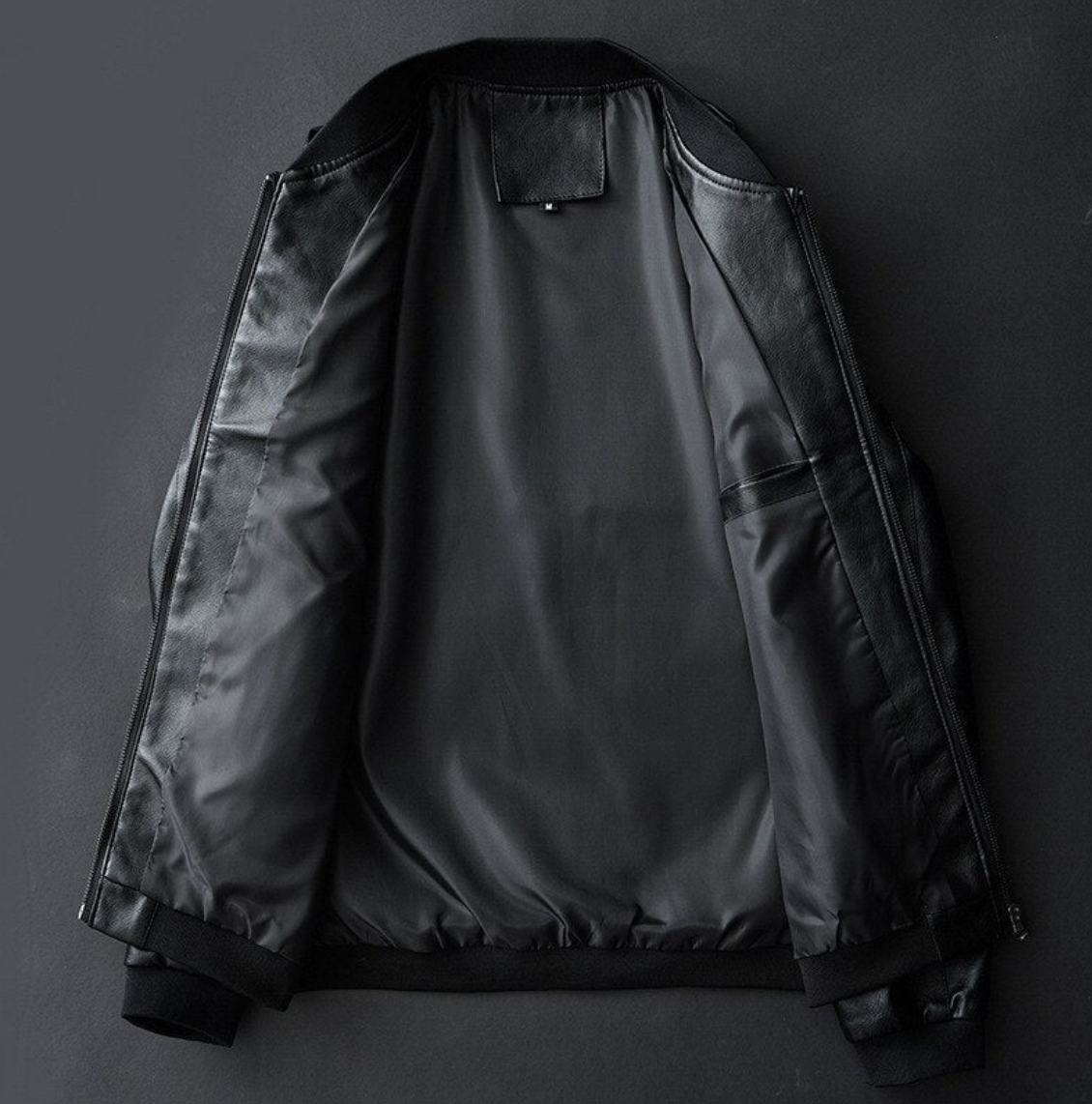 Chaqueta de Cuero Urbano