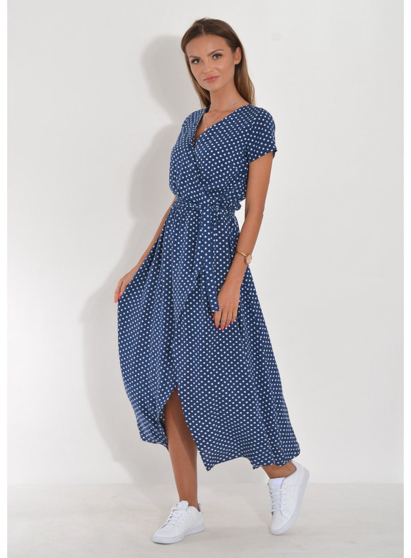 Julieta – Vestido fluido con mangas suaves y detalles románticos