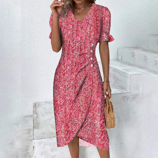 Enma - Vestido con estampado floral