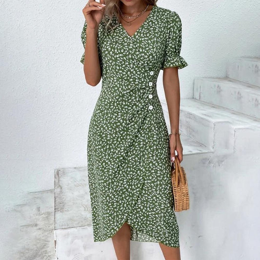 Enma - Vestido con estampado floral